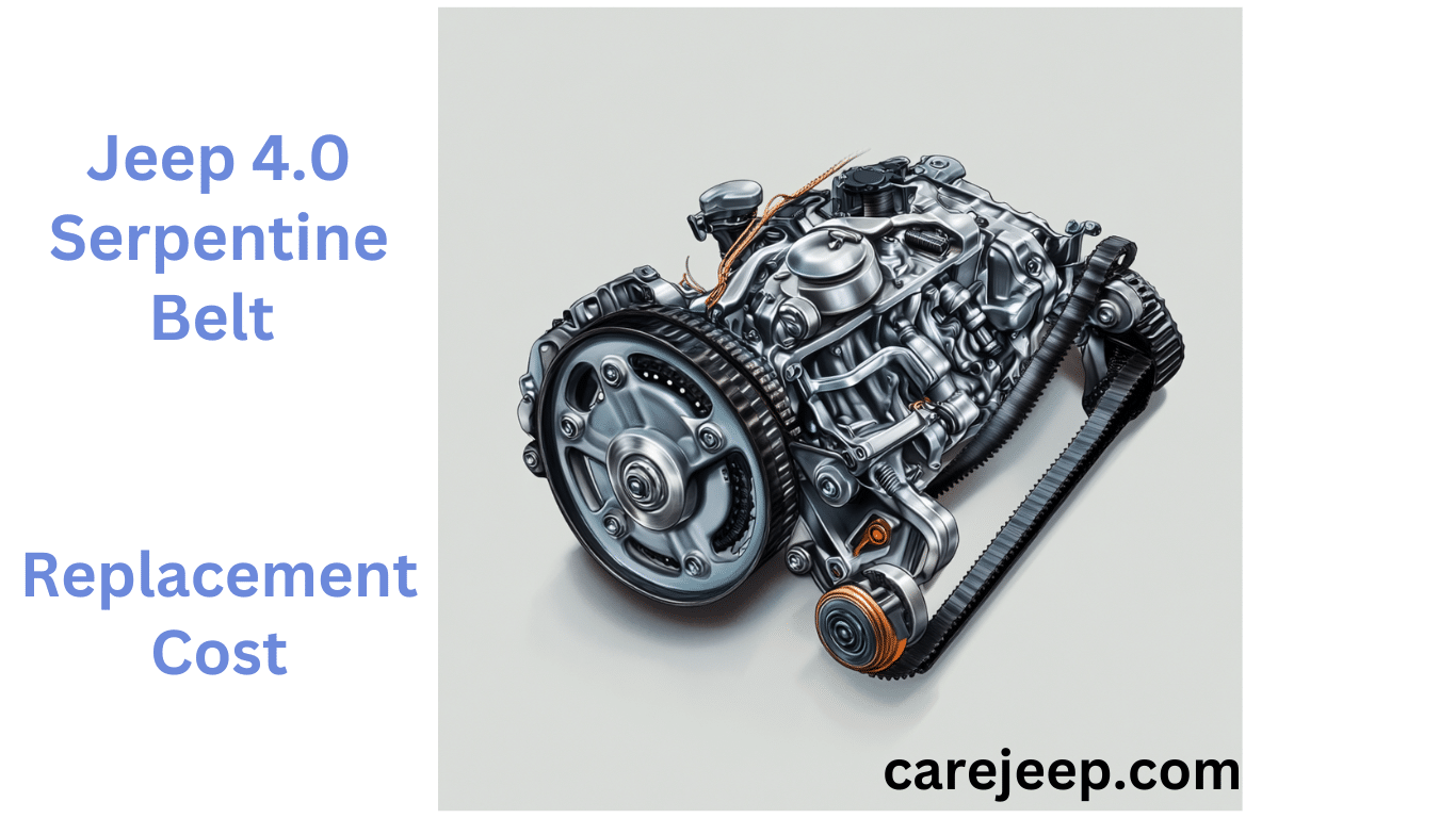 Jeep 4 0 serpentine belt replacement cost save big on repairs